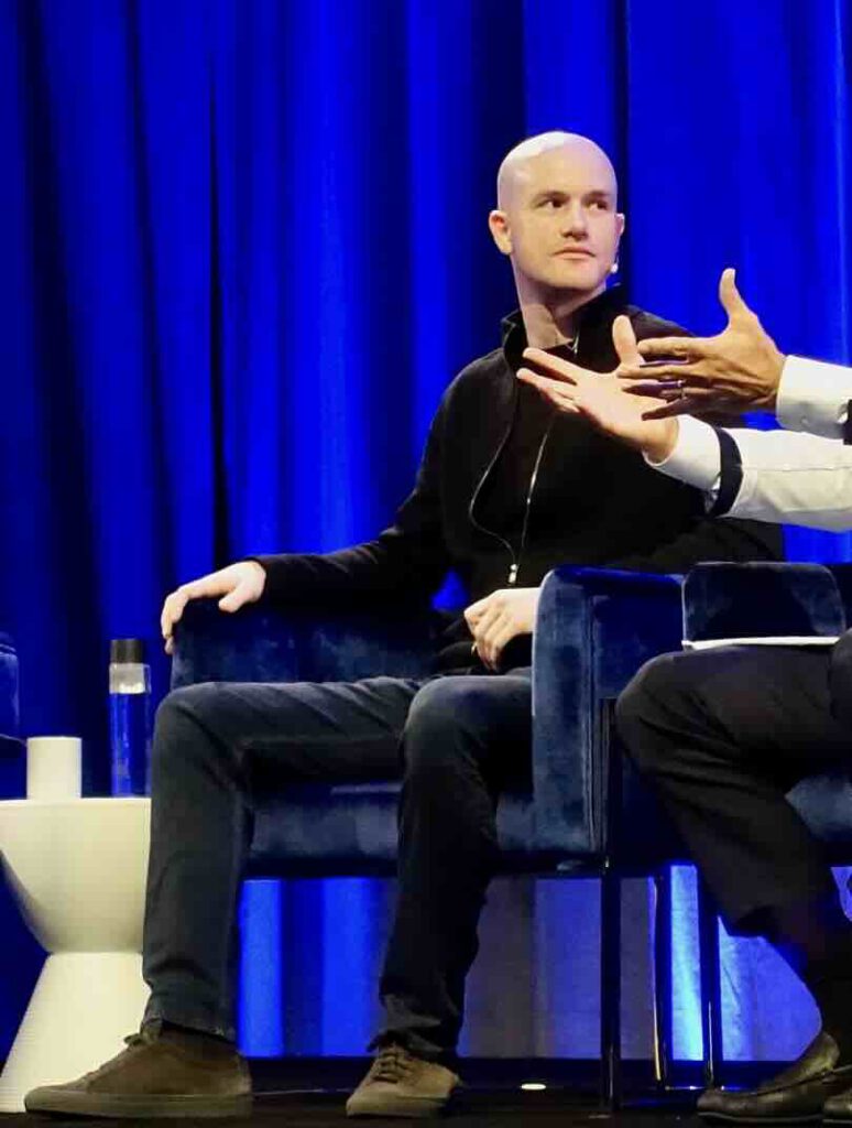 Brian Armstrong baas Coinbase